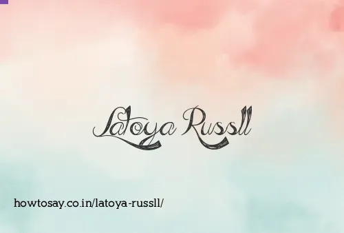 Latoya Russll