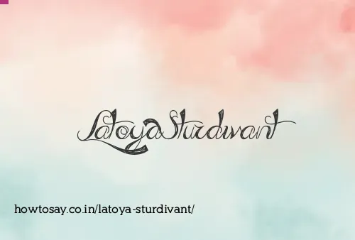 Latoya Sturdivant