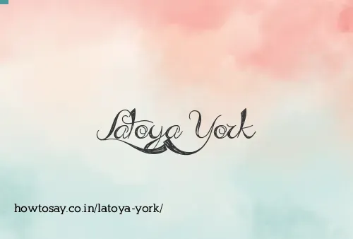 Latoya York