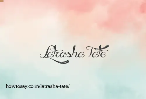 Latrasha Tate