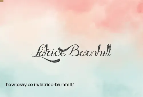Latrice Barnhill