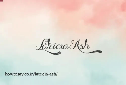 Latricia Ash