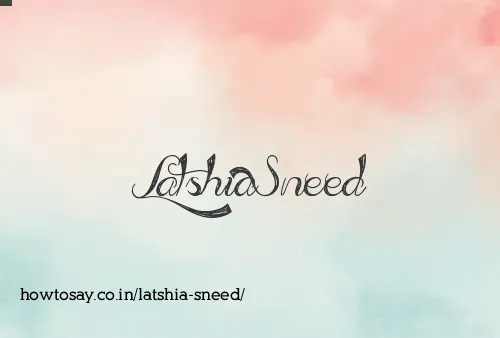 Latshia Sneed