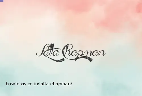 Latta Chapman