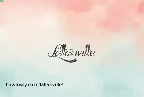 Lattanville