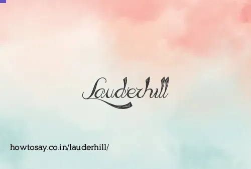 Lauderhill