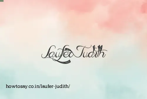 Laufer Judith