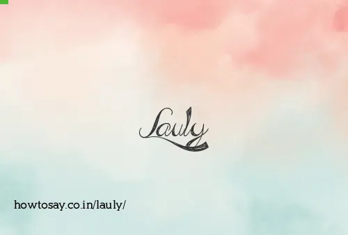 Lauly