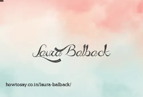 Laura Balback