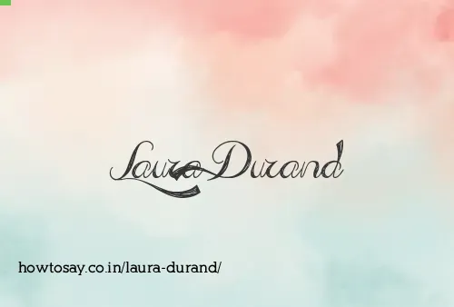 Laura Durand