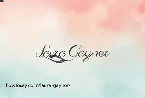 Laura Gaynor