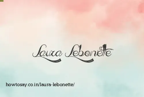 Laura Lebonette