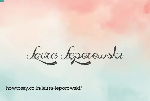 Laura Leporowski