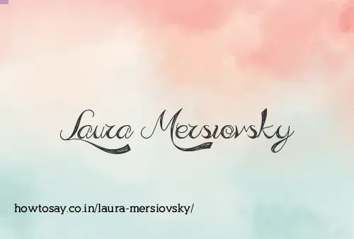 Laura Mersiovsky