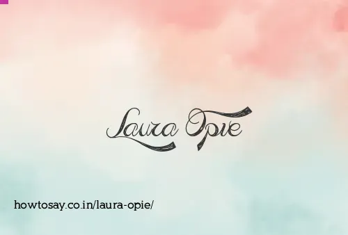 Laura Opie