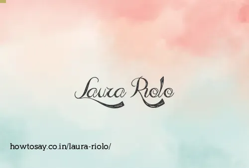 Laura Riolo
