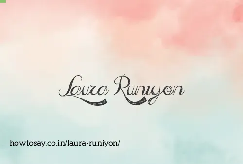 Laura Runiyon