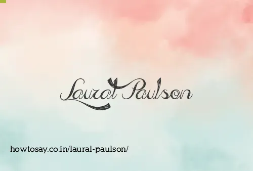 Laural Paulson