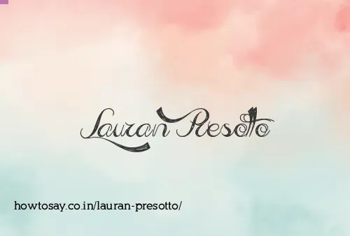 Lauran Presotto