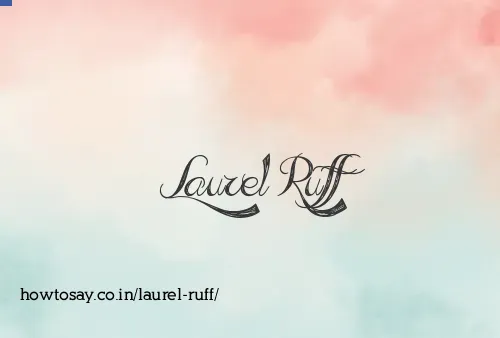 Laurel Ruff