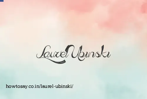 Laurel Ubinski