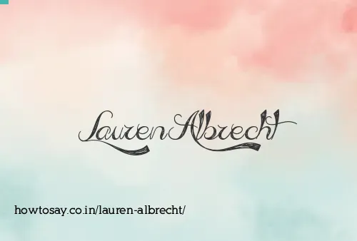 Lauren Albrecht