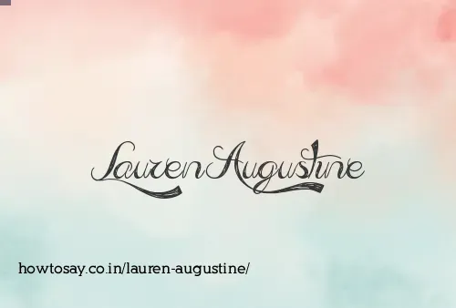 Lauren Augustine