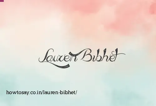 Lauren Bibhet
