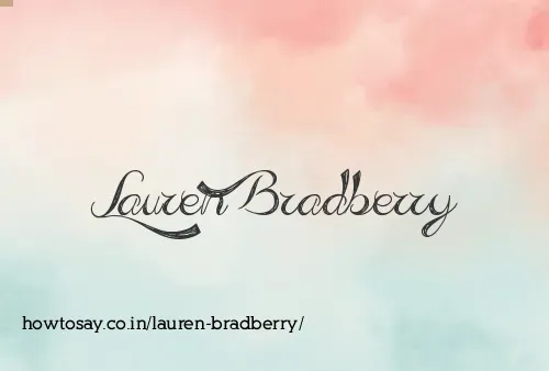 Lauren Bradberry