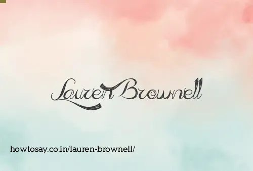 Lauren Brownell