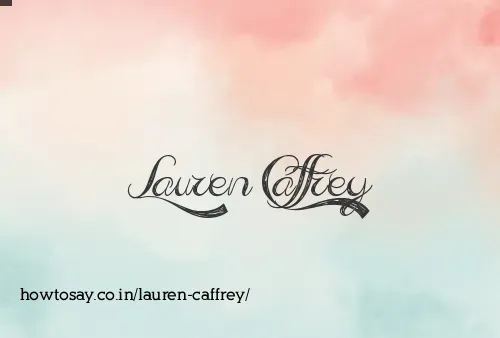 Lauren Caffrey