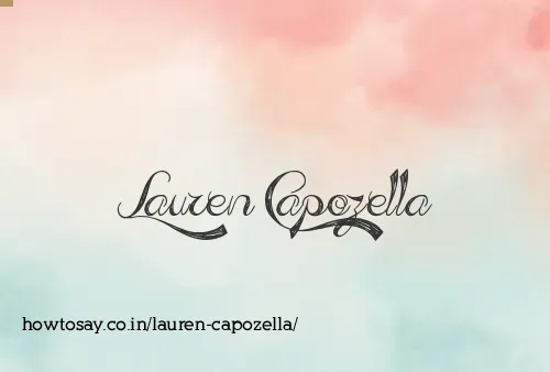 Lauren Capozella