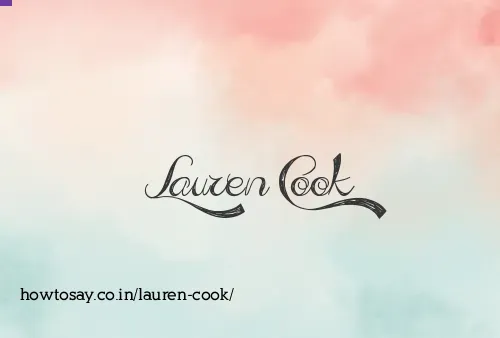 Lauren Cook