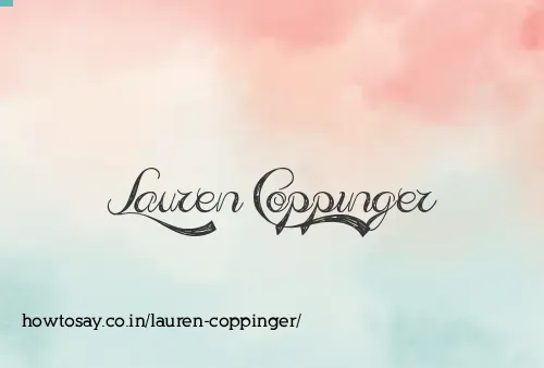 Lauren Coppinger