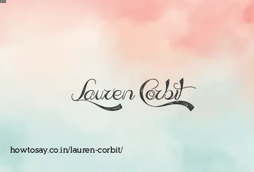 Lauren Corbit