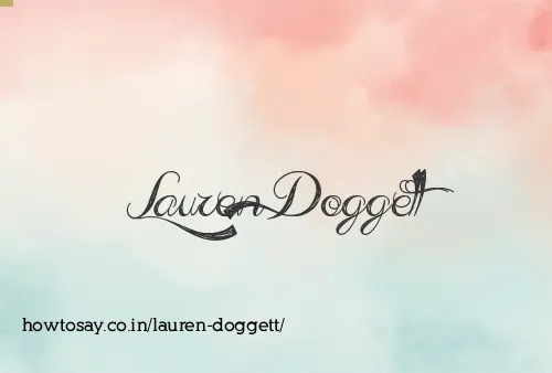 Lauren Doggett