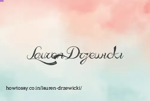 Lauren Drzewicki