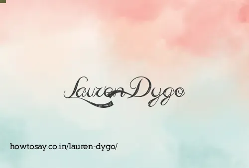 Lauren Dygo
