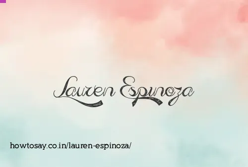 Lauren Espinoza