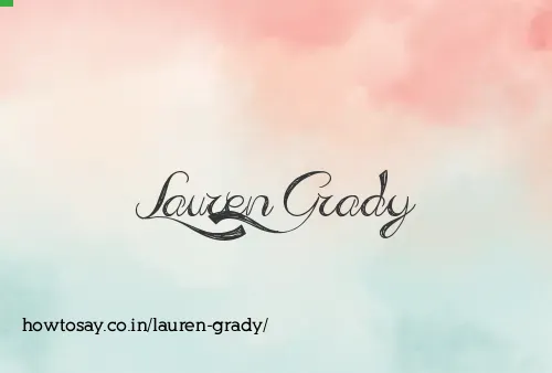 Lauren Grady