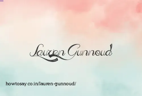 Lauren Gunnoud