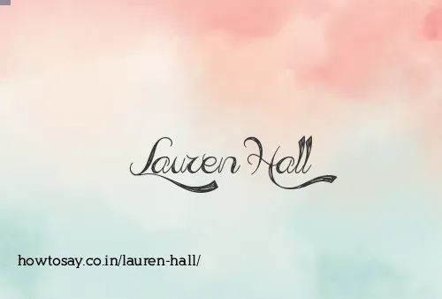 Lauren Hall