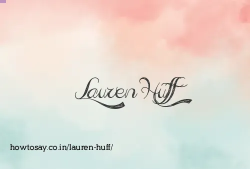 Lauren Huff