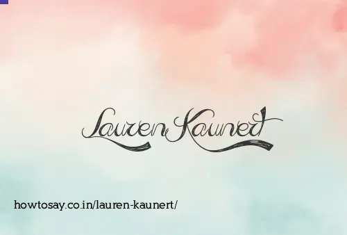 Lauren Kaunert