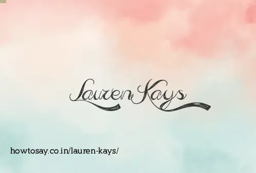 Lauren Kays