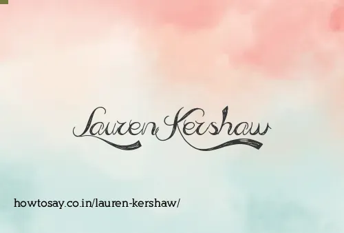 Lauren Kershaw