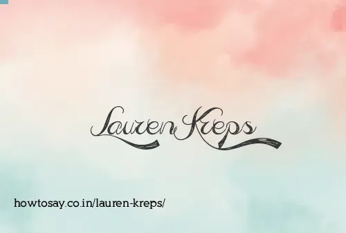 Lauren Kreps