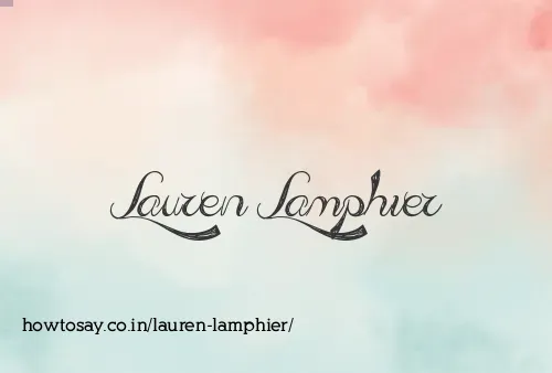Lauren Lamphier