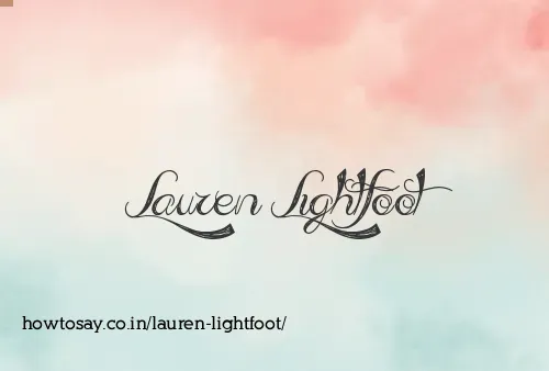Lauren Lightfoot