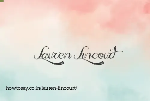 Lauren Lincourt